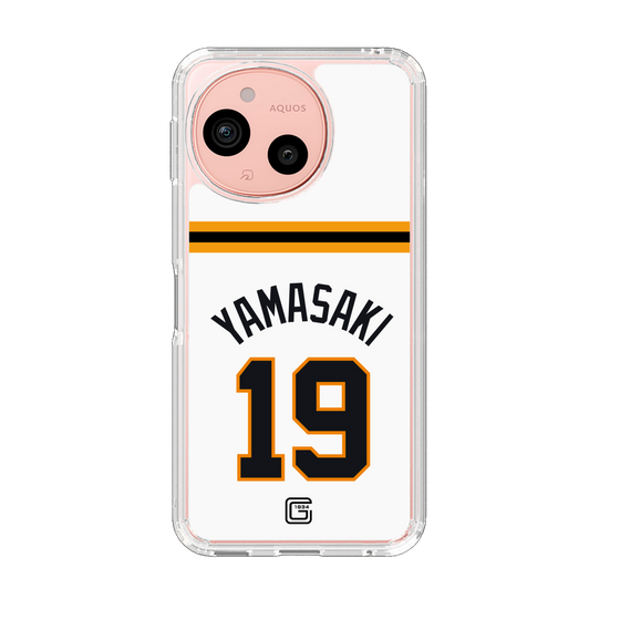 スリムプロテクションケース［ 読売ジャイアンツ - #19 YAMASAKI - ホーム ］