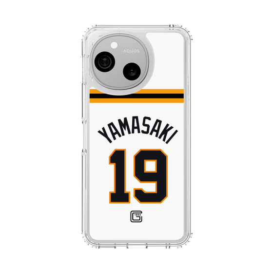 スリムプロテクションケース［ 読売ジャイアンツ - #19 YAMASAKI - ホーム ］