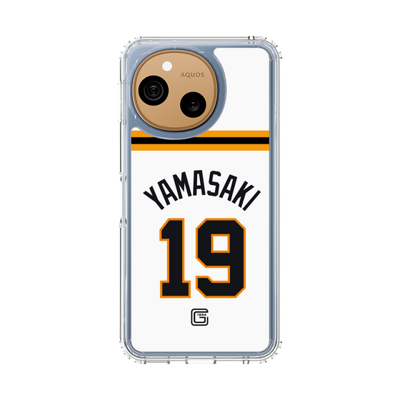 スリムプロテクションケース［ 読売ジャイアンツ - #19 YAMASAKI - ホーム ］