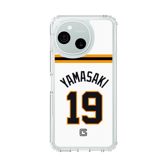 スリムプロテクションケース［ 読売ジャイアンツ - #19 YAMASAKI - ホーム ］