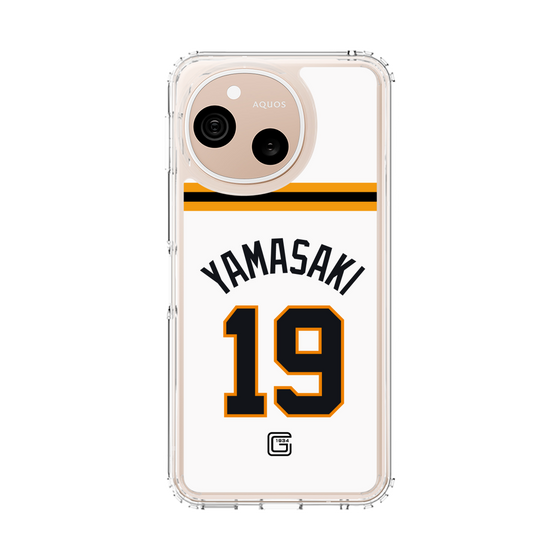 スリムプロテクションケース［ 読売ジャイアンツ - #19 YAMASAKI - ホーム ］