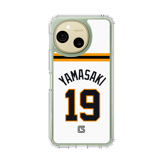 スリムプロテクションケース［ 読売ジャイアンツ - #19 YAMASAKI - ホーム ］