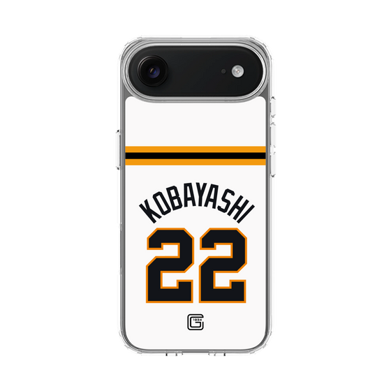 スリムプロテクションケース［ 読売ジャイアンツ - #22 KOBAYASHI - ホーム ］