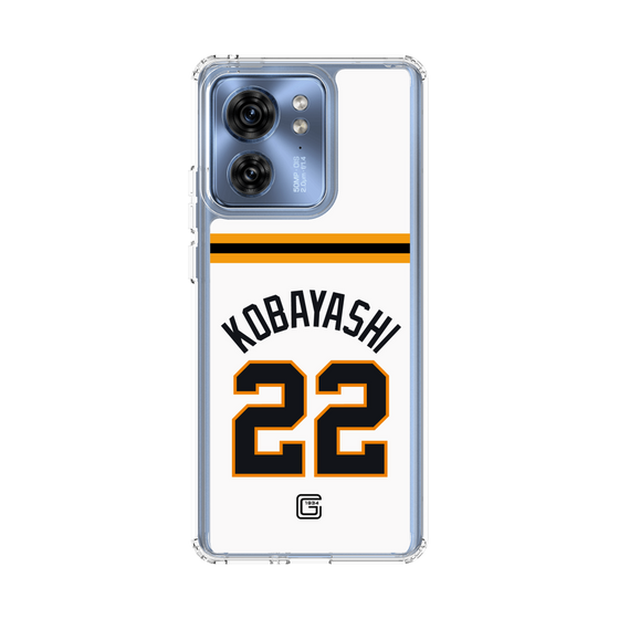 スリムプロテクションケース［ 読売ジャイアンツ - #22 KOBAYASHI - ホーム ］