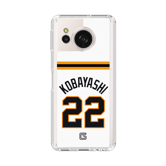 スリムプロテクションケース［ 読売ジャイアンツ - #22 KOBAYASHI - ホーム ］