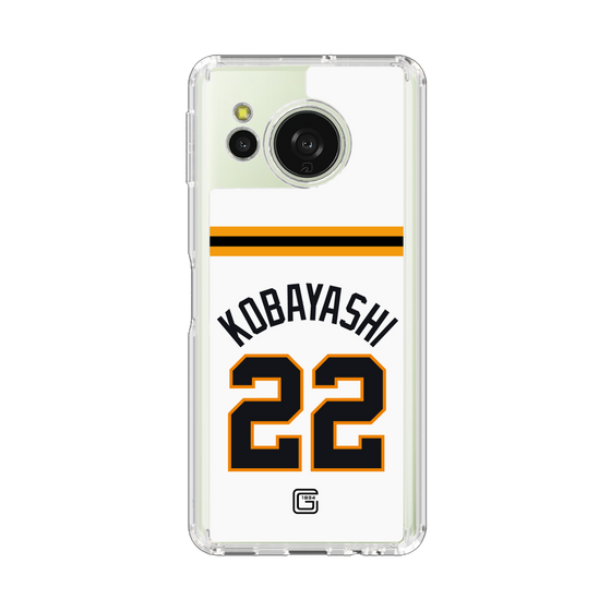 スリムプロテクションケース［ 読売ジャイアンツ - #22 KOBAYASHI - ホーム ］
