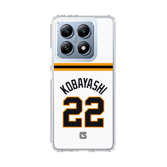 スリムプロテクションケース［ 読売ジャイアンツ - #22 KOBAYASHI - ホーム ］