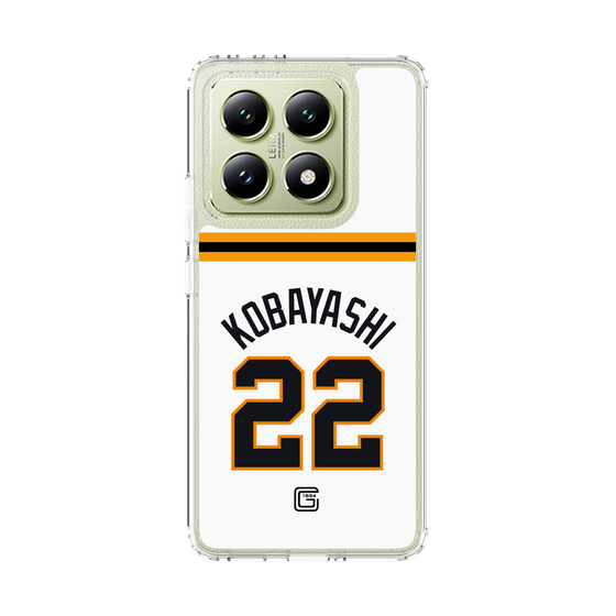 スリムプロテクションケース［ 読売ジャイアンツ - #22 KOBAYASHI - ホーム ］