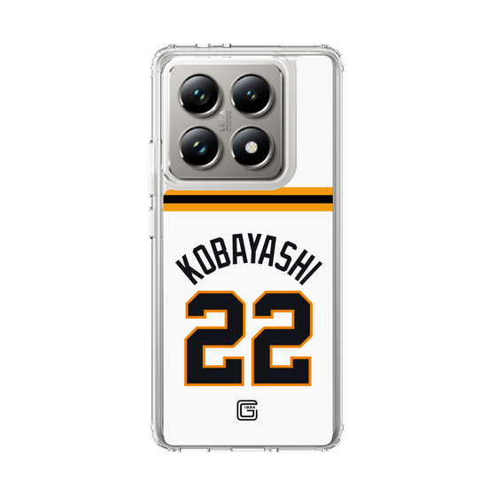 スリムプロテクションケース［ 読売ジャイアンツ - #22 KOBAYASHI - ホーム ］