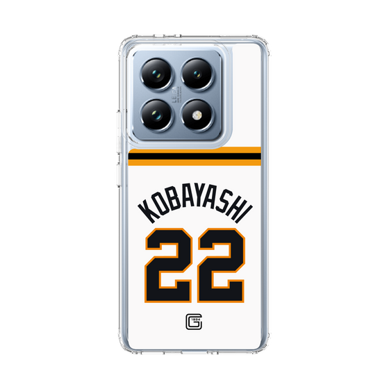 スリムプロテクションケース［ 読売ジャイアンツ - #22 KOBAYASHI - ホーム ］