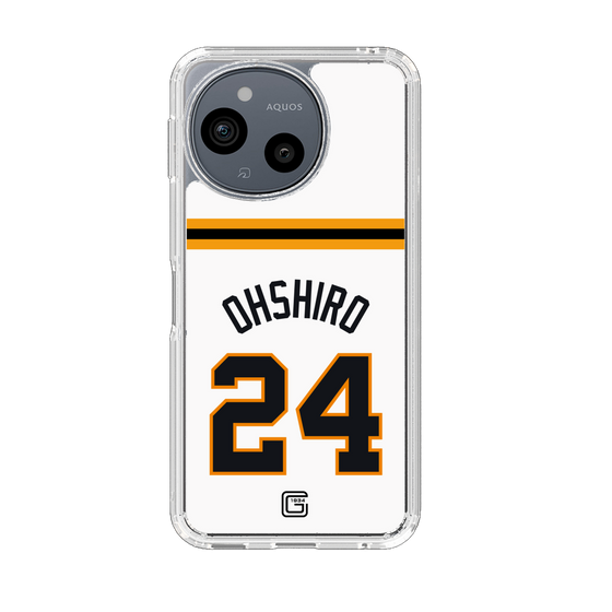 スリムプロテクションケース［ 読売ジャイアンツ - #24 OHSHIRO - ホーム ］