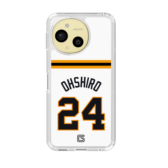 スリムプロテクションケース［ 読売ジャイアンツ - #24 OHSHIRO - ホーム ］