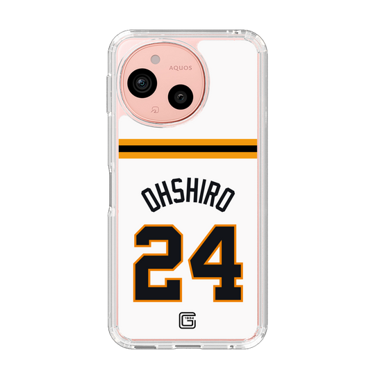 スリムプロテクションケース［ 読売ジャイアンツ - #24 OHSHIRO - ホーム ］