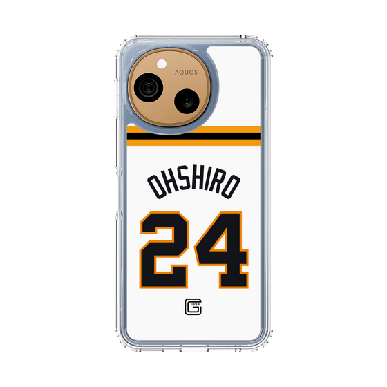 スリムプロテクションケース［ 読売ジャイアンツ - #24 OHSHIRO - ホーム ］