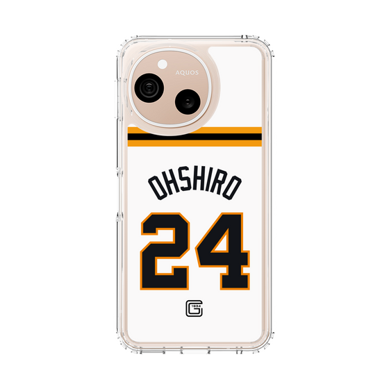 スリムプロテクションケース［ 読売ジャイアンツ - #24 OHSHIRO - ホーム ］