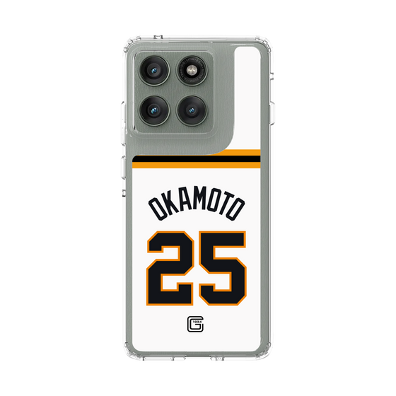 スリムプロテクションケース［ 読売ジャイアンツ - #25 OKAMOTO - ホーム ］