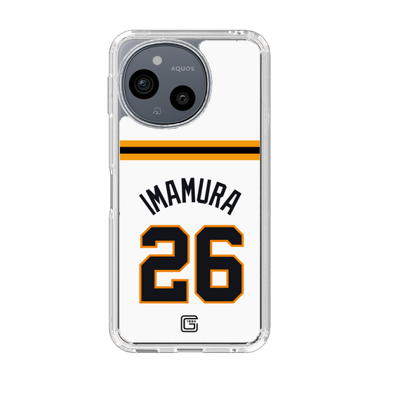 スリムプロテクションケース［ 読売ジャイアンツ - #26 IMAMURA - ホーム ］