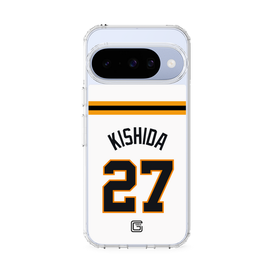 スリムプロテクションケース［ 読売ジャイアンツ - #27 KISHIDA - ホーム ］