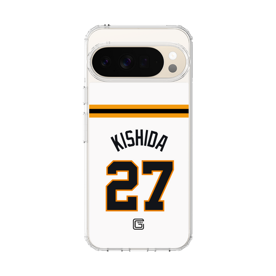 スリムプロテクションケース［ 読売ジャイアンツ - #27 KISHIDA - ホーム ］