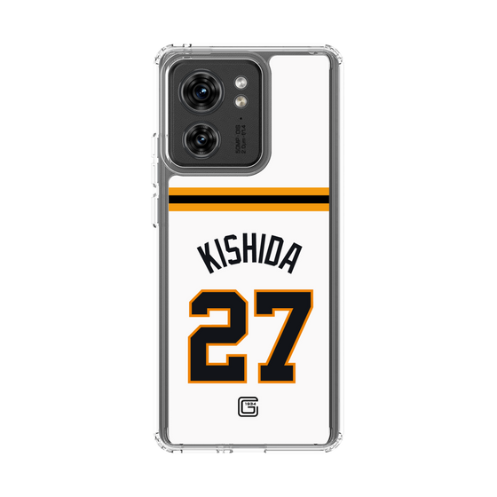 スリムプロテクションケース［ 読売ジャイアンツ - #27 KISHIDA - ホーム ］