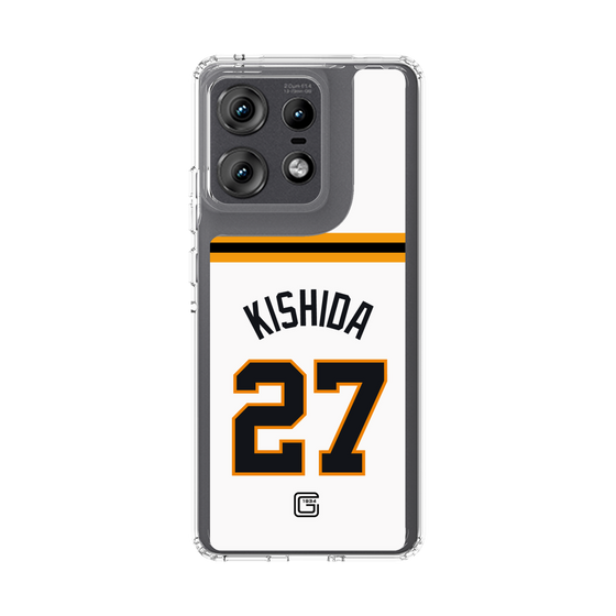 スリムプロテクションケース［ 読売ジャイアンツ - #27 KISHIDA - ホーム ］