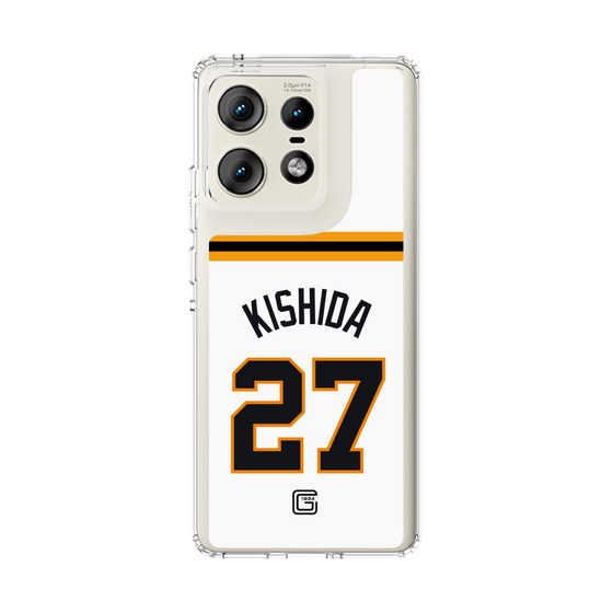 スリムプロテクションケース［ 読売ジャイアンツ - #27 KISHIDA - ホーム ］