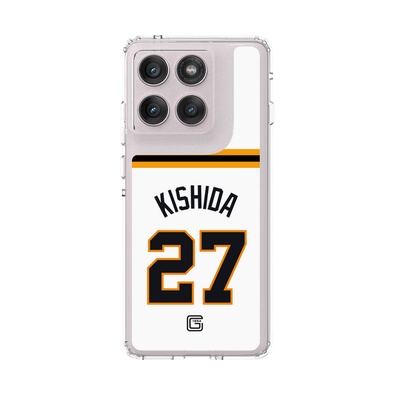 スリムプロテクションケース［ 読売ジャイアンツ - #27 KISHIDA - ホーム ］