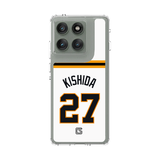 スリムプロテクションケース［ 読売ジャイアンツ - #27 KISHIDA - ホーム ］