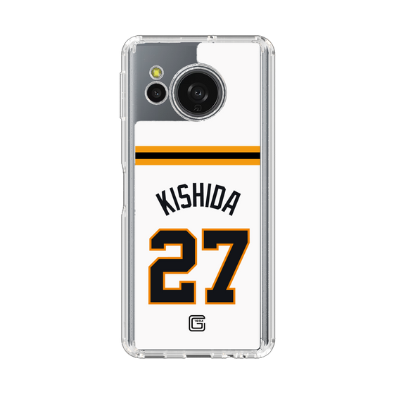 スリムプロテクションケース［ 読売ジャイアンツ - #27 KISHIDA - ホーム ］