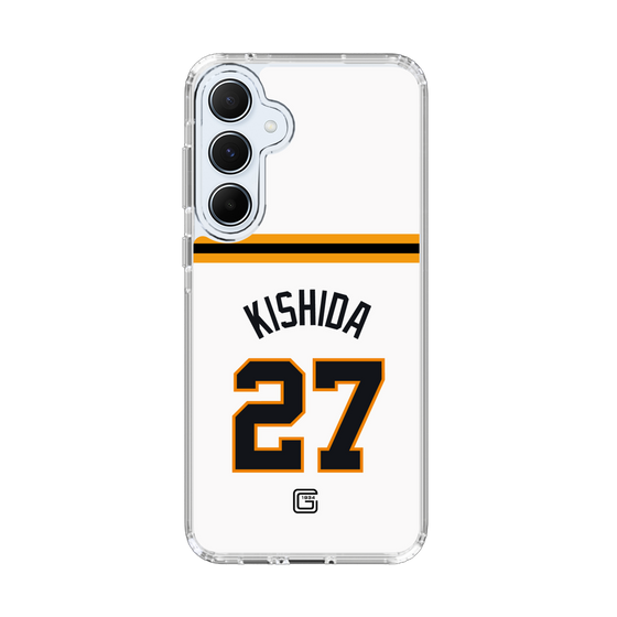 スリムプロテクションケース［ 読売ジャイアンツ - #27 KISHIDA - ホーム ］