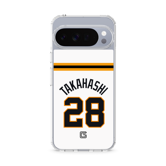 スリムプロテクションケース［ 読売ジャイアンツ - #28 TAKAHASHI - ホーム ］