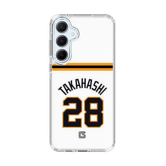 スリムプロテクションケース［ 読売ジャイアンツ - #28 TAKAHASHI - ホーム ］
