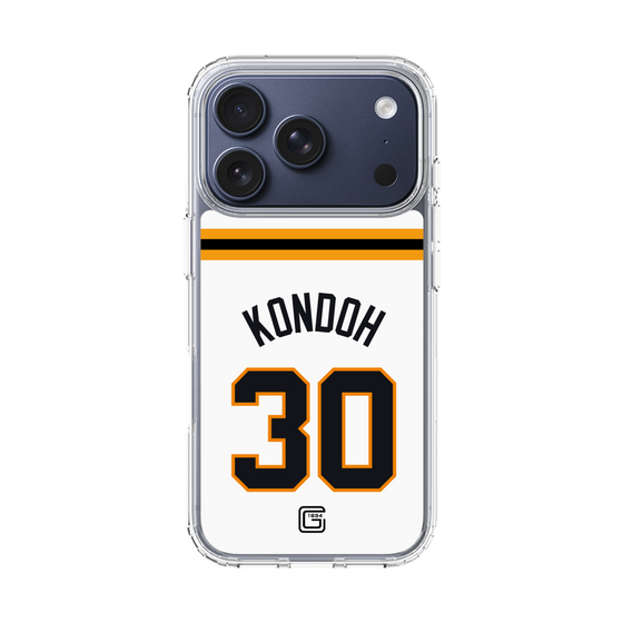 スリムプロテクションケース［ 読売ジャイアンツ - #30 KONDOH - ホーム ］