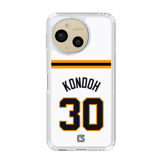 スリムプロテクションケース［ 読売ジャイアンツ - #30 KONDOH - ホーム ］