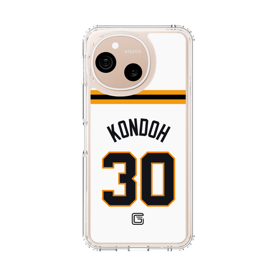 スリムプロテクションケース［ 読売ジャイアンツ - #30 KONDOH - ホーム ］