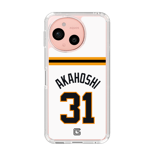 スリムプロテクションケース［ 読売ジャイアンツ - #31 AKAHOSHI - ホーム ］