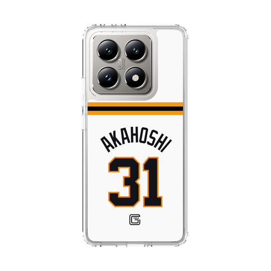 スリムプロテクションケース［ 読売ジャイアンツ - #31 AKAHOSHI - ホーム ］