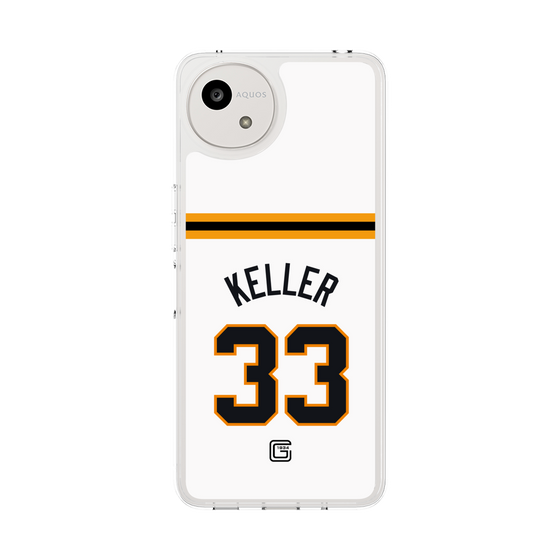 スリムプロテクションケース［ 読売ジャイアンツ - #33 KELLER - ホーム ］