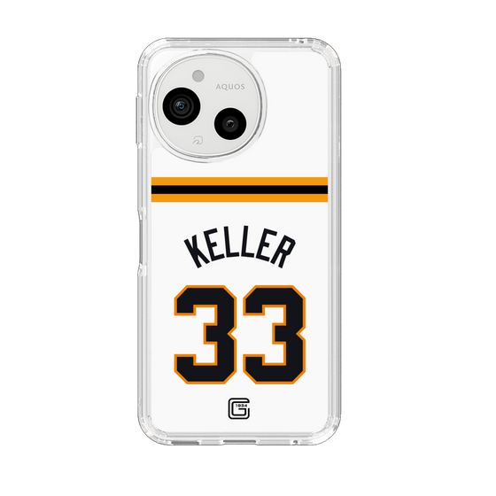 スリムプロテクションケース［ 読売ジャイアンツ - #33 KELLER - ホーム ］