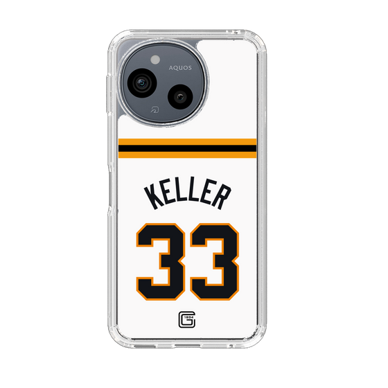 スリムプロテクションケース［ 読売ジャイアンツ - #33 KELLER - ホーム ］