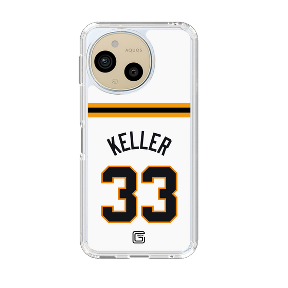 スリムプロテクションケース［ 読売ジャイアンツ - #33 KELLER - ホーム ］