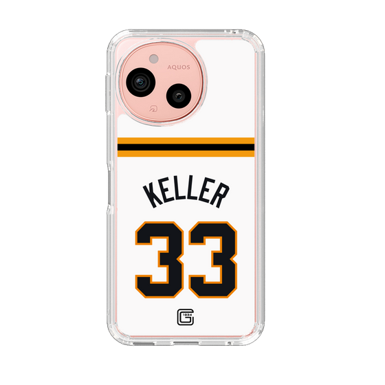 スリムプロテクションケース［ 読売ジャイアンツ - #33 KELLER - ホーム ］