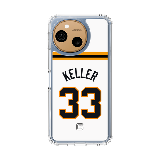 スリムプロテクションケース［ 読売ジャイアンツ - #33 KELLER - ホーム ］