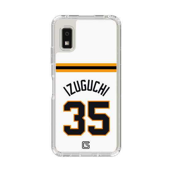 スリムプロテクションケース［ 読売ジャイアンツ - #35 IZUGUCHI - ホーム ］