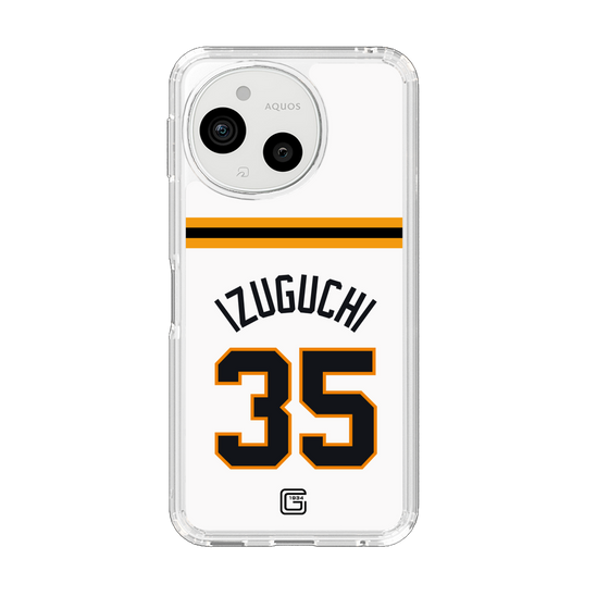 スリムプロテクションケース［ 読売ジャイアンツ - #35 IZUGUCHI - ホーム ］