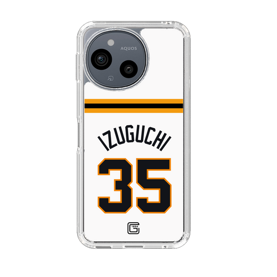 スリムプロテクションケース［ 読売ジャイアンツ - #35 IZUGUCHI - ホーム ］