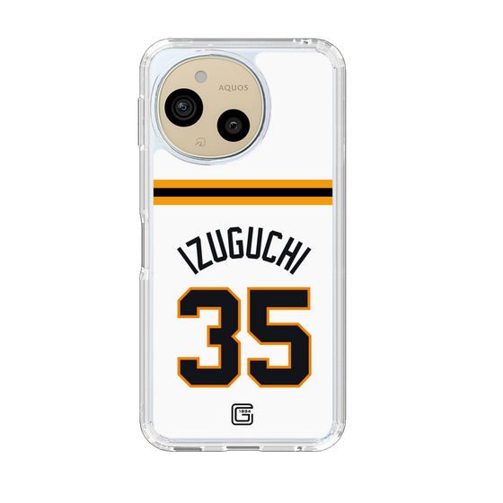 スリムプロテクションケース［ 読売ジャイアンツ - #35 IZUGUCHI - ホーム ］