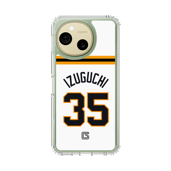 スリムプロテクションケース［ 読売ジャイアンツ - #35 IZUGUCHI - ホーム ］