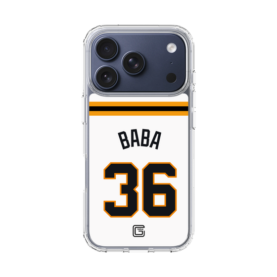 スリムプロテクションケース［ 読売ジャイアンツ - #36 BABA - ホーム ］