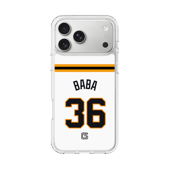 スリムプロテクションケース［ 読売ジャイアンツ - #36 BABA - ホーム ］